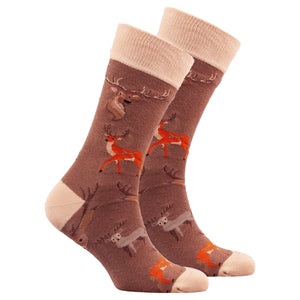 Men's Deer Socks-Socks-Gentleman.Clothing