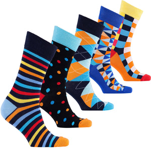 Men's Fashionable Mix Set Socks-Socks-Gentleman.Clothing