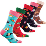 Men's Faster Food Socks-Socks-Gentleman.Clothing