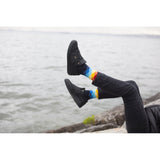 Men's Flame Sky Diamond Socks-Socks-Gentleman.Clothing