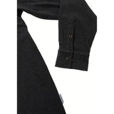 Men's Flex Flannel (Coal)-Shirts & Tops-Gentleman.Clothing