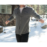 Men's Flex Flannel (Iron)-Shirts & Tops-Gentleman.Clothing