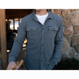 Men's Flex Flannel (Iron)-Shirts & Tops-Gentleman.Clothing