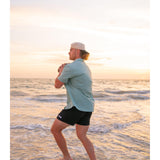 Men’s Journey Tech 5" Short (Black)-Shorts-Gentleman.Clothing