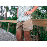 Men’s Journey Tech 5" Short (Sahara)-Shorts-Gentleman.Clothing