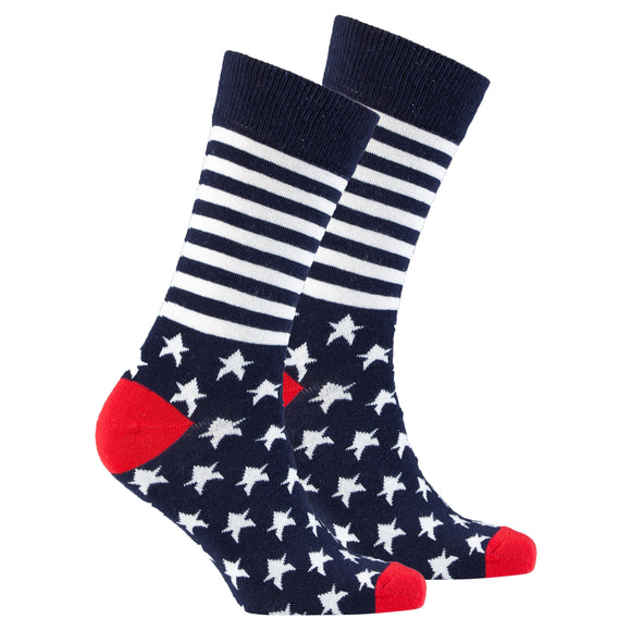 Men's July 4th Socks-Socks-Gentleman.Clothing