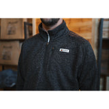 Men's Premium Pullover - 1/4 Zip (Pepper)-Pullover-Gentleman.Clothing