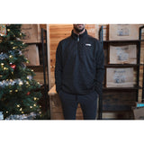 Men's Premium Pullover - 1/4 Zip (Pepper)-Pullover-Gentleman.Clothing