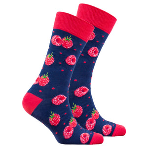 Men's Raspberry Socks-Socks-Gentleman.Clothing