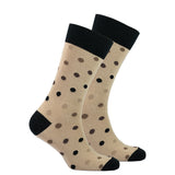 Men's Sand Dot Socks-Socks-Gentleman.Clothing