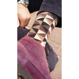 Men's Sand Triangle Socks-Socks-Gentleman.Clothing