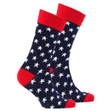 Men's Usa Patriotic Stars Socks-Socks-Gentleman.Clothing