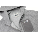 Men's Waffle Tech Hoodie (Ash)-Shirts-Gentleman.Clothing