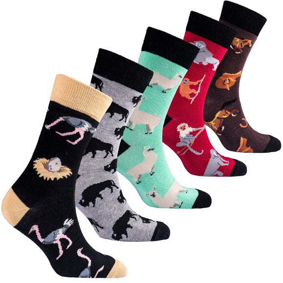 Men's Wilder Animal Socks-Socks-Gentleman.Clothing