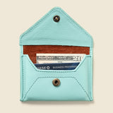 Mini Envelope Wallet With RFID protection - Baby Blue-Envelope Wallet-Gentleman.Clothing