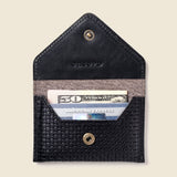 Mini Envelope Wallet With RFID protection - Black Limited Edition-Envelope Wallet-Gentleman.Clothing
