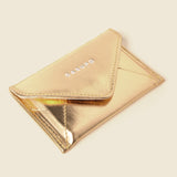 Mini Envelope Wallet With RFID protection - Gold-Envelope Wallet-Gentleman.Clothing