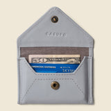 Mini Envelope Wallet With RFID protection - Ice Blue-Envelope Wallet-Gentleman.Clothing