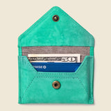 Mini Envelope Wallet With RFID protection - Mint-Envelope Wallet-Gentleman.Clothing