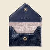 Mini Envelope Wallet With RFID protection - Navy Limited Edition-Envelope Wallet-Gentleman.Clothing