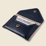 Mini Envelope Wallet With RFID protection - Navy Limited Edition-Envelope Wallet-Gentleman.Clothing