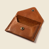 Mini Envelope Wallet with RFID Protection - Caramel-Envelope Wallet-Gentleman.Clothing