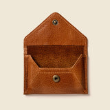 Mini Envelope Wallet with RFID Protection - Caramel-Envelope Wallet-Gentleman.Clothing
