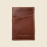 Minimalist Wallet - Chocolate-Slim Card Holder-Gentleman.Clothing