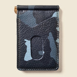 Money Clip Wallet - Blue Camo-Money Clip Wallet-Gentleman.Clothing
