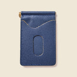 Money Clip Wallet - Blue / Yellow-Money Clip Wallet-Gentleman.Clothing