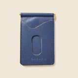 Money Clip Wallet - Blue / Yellow-Money Clip Wallet-Gentleman.Clothing