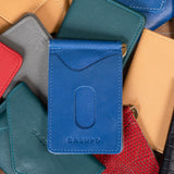 Money Clip Wallet - Cobalt-Money Clip Wallet-Gentleman.Clothing