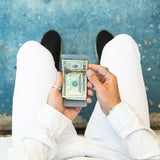 Money Clip Wallet - Cobalt-Money Clip Wallet-Gentleman.Clothing