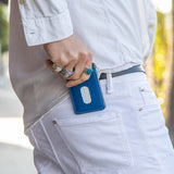 Money Clip Wallet - Cobalt-Money Clip Wallet-Gentleman.Clothing