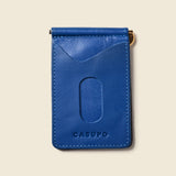 Money Clip Wallet - Cobalt-Money Clip Wallet-Gentleman.Clothing