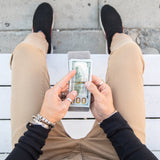 Money Clip Wallet - Stormy Grey-Money Clip Wallet-Gentleman.Clothing