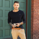 Money Clip Wallet - Stormy Grey-Money Clip Wallet-Gentleman.Clothing