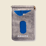 Money Clip Wallet - Stormy Grey-Money Clip Wallet-Gentleman.Clothing
