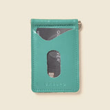 Money Clip Wallet - Teal-Money Clip Wallet-Gentleman.Clothing