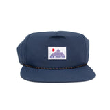 Mountain Modern Snapback Hat (Navy)-Hats-Gentleman.Clothing