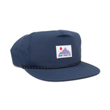 Mountain Modern Snapback Hat (Navy)-Hats-Gentleman.Clothing