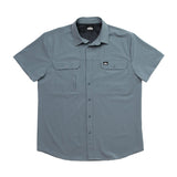 Mountain Tech Shirt (Cool Grey)-Apparel & Accessories-Gentleman.Clothing