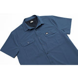 Mountain Tech Shirt (Space Blue)-Apparel & Accessories-Gentleman.Clothing