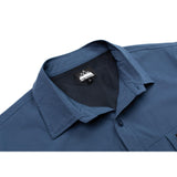 Mountain Tech Shirt (Space Blue)-Apparel & Accessories-Gentleman.Clothing
