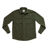 NF Work-Shirt (Hunter Green)-Flannel-Gentleman.Clothing