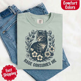 Rage Consumes Me Comfort Colors Shirt – Funny Meme Tee-T-Shirt-Gentleman.Clothing