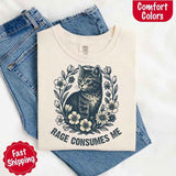Rage Consumes Me Comfort Colors Shirt – Funny Meme Tee-T-Shirt-Gentleman.Clothing