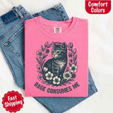 Rage Consumes Me Comfort Colors Shirt – Funny Meme Tee-T-Shirt-Gentleman.Clothing
