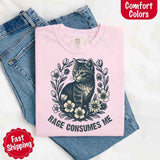 Rage Consumes Me Comfort Colors Shirt – Funny Meme Tee-T-Shirt-Gentleman.Clothing