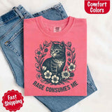 Rage Consumes Me Comfort Colors Shirt – Funny Meme Tee-T-Shirt-Gentleman.Clothing